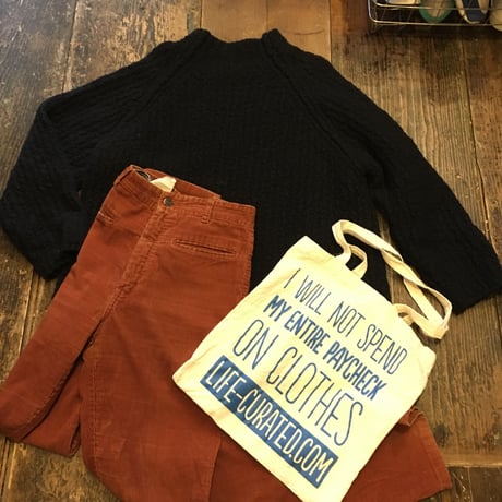 [USED] DKNYざっくりニット