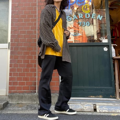 [USED] chocolate skateboard  COTTON チェックシャツ MADE IN U.S.A.