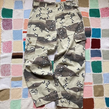 [USED] MIRTALY  CAMO PANTS - CHOCO CHIP-