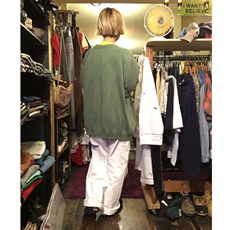 [USED] 渋めグリーンのBIG SWEAT