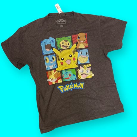 [USED] "Poke'mon" ポケモン プリントTee