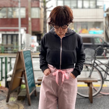 [USED] American Apparel⭐︎ショート丈ジップパーカー