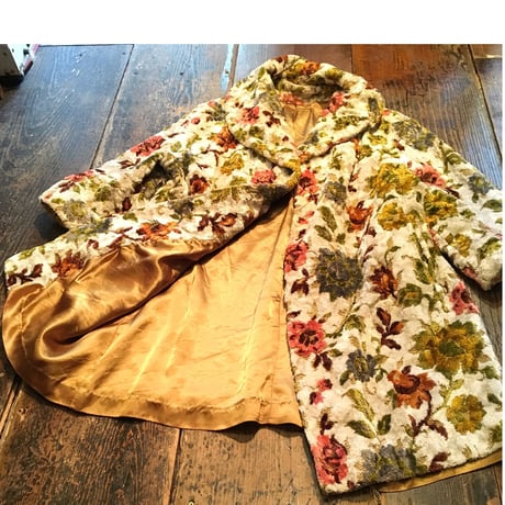 [USED] vintage  ゴブラン織りコート