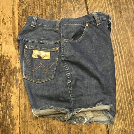 [USED] wrangler♡ CUTOFF Denim Shorts