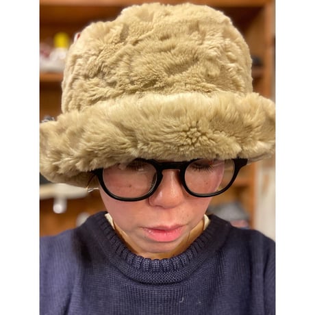 [USED] vintage フェイクファー HAT