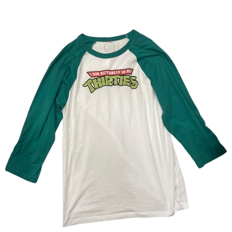 [USED]プリント💚ラグラン
