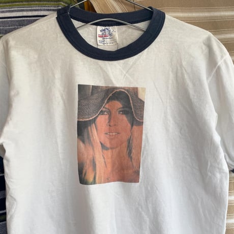 [USED]ブリジット・バルドー チビ トリムTee💙