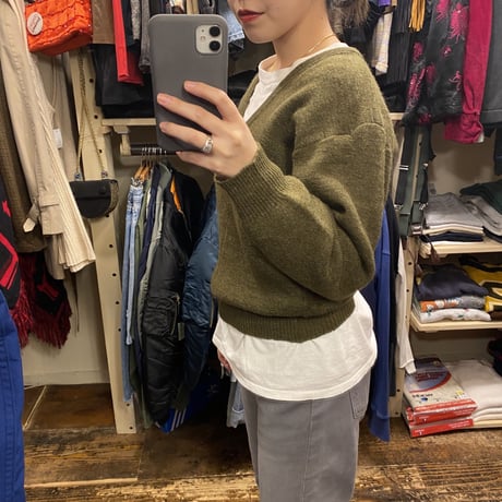 [USED]60'sVintage HollandMilitary KNIT