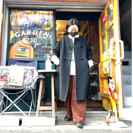 [USED] vintage BLACK COAT