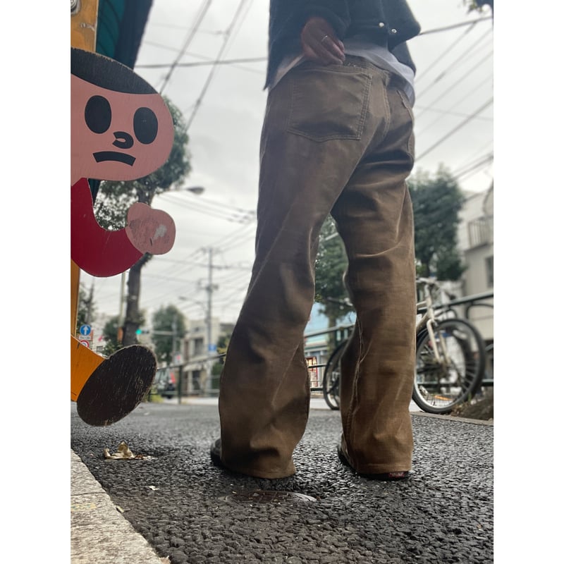 USED] Levis 646 コーデュロイパンツ BROWN | garden730