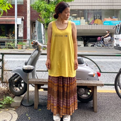 [USED] OLD "POLO SPORT"タンクトップ yellow