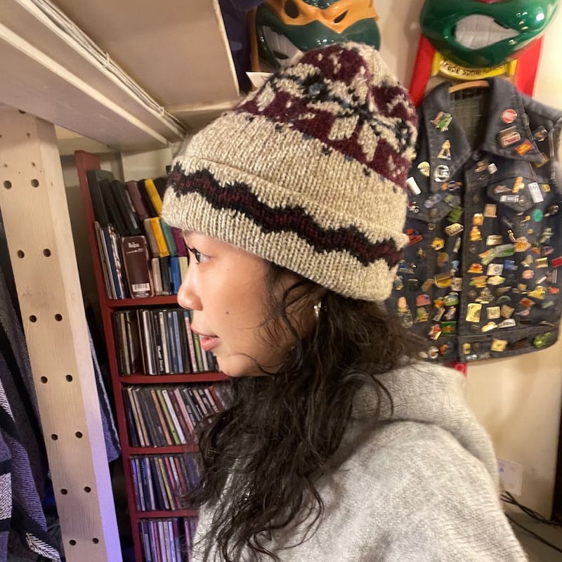 USED] ノルディック柄 ニット帽 | garden730