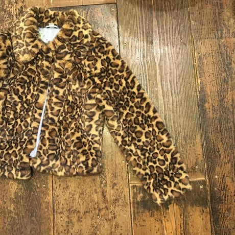 [USED] FAKE レオパード柄コート