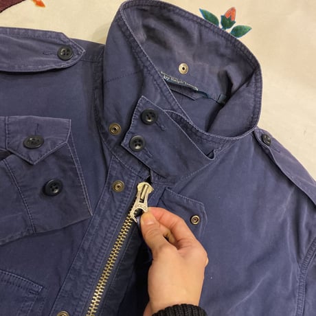 [USED]  Ralph Lauren NAVYコットンJKT
