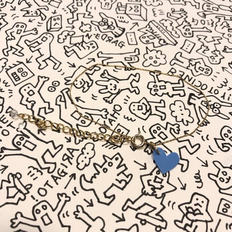 [BENICOTOY] ハートモチーフブレスレット  ❤️💙