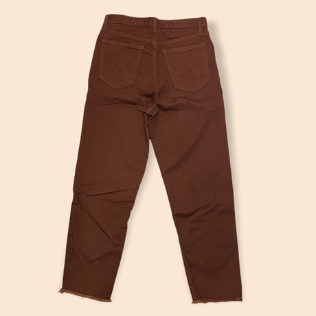 [USED] "EDWIN" BROWN STRETCH DENIM！