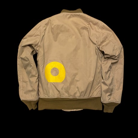 [QP ○△ ⇄ garden] 002 MA-1 BEIGE
