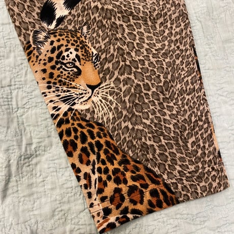 [USED] レオパードクロップド丈イージーPANTS！