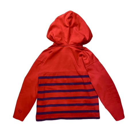 [USED] HALF ZIP ボーダーPARKA