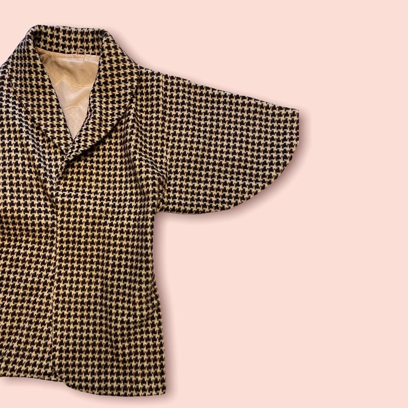 USED] vintage 千鳥格子 コート | garden730