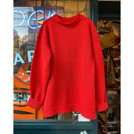 [USED] 80's GUERNSEY SWEATER