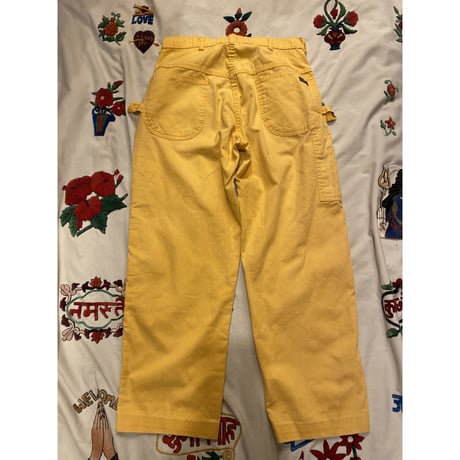 [USED] Vintage 80's カラー ペインターパンツ  ♡