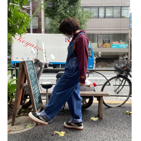 [USED]  no boundaries DENIM OVERALL