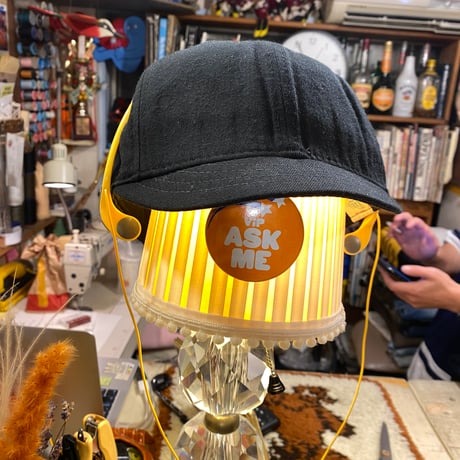 [USED] "NEW ERA" ツバの短い6パネルCAP