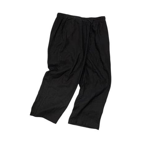 [USED] BLACK リネンイージーパンツ