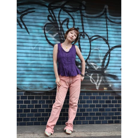 [USED] "A.P.C." CORDS PANTS ♡ PINK