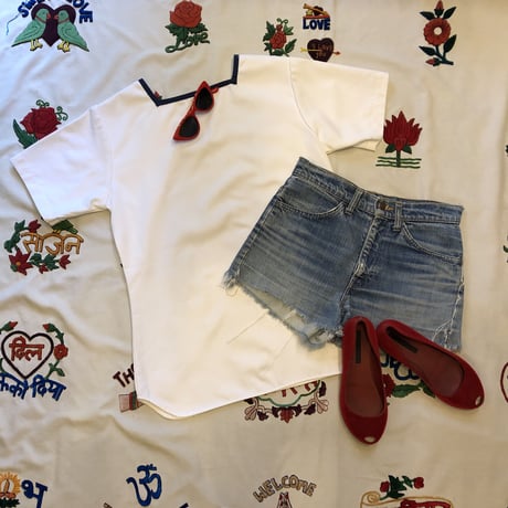 [USED] UK セーラーTシャツ DEADSTOCK♡