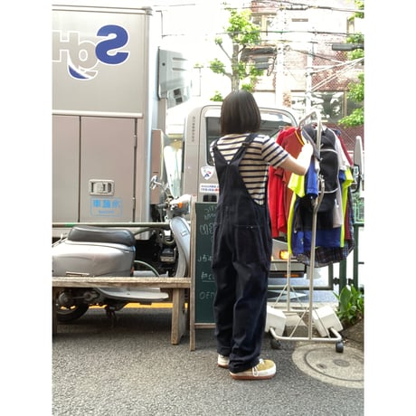 [USED]BLACK🖤オーバーオール