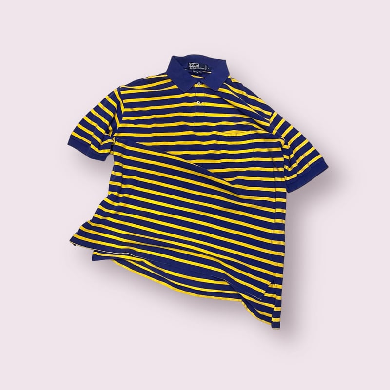 90's Polo Ralph Lauren bigポロシャツ 90's Polo Ralph Lauren “The Big Shirt” 裾ポニー ポケット付き