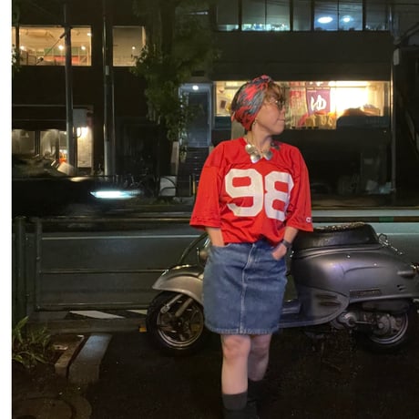 [USED] American apparel カスタムデニムスカート