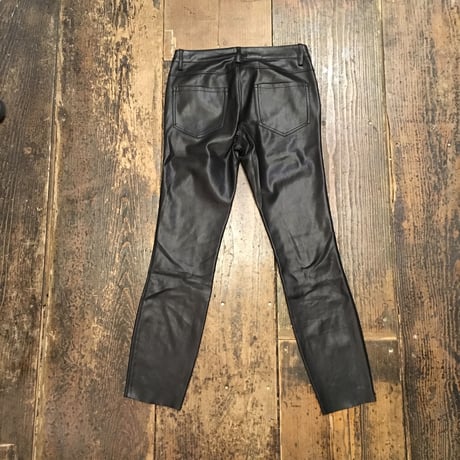 [USED] Fake leather スキニーPANTS!!