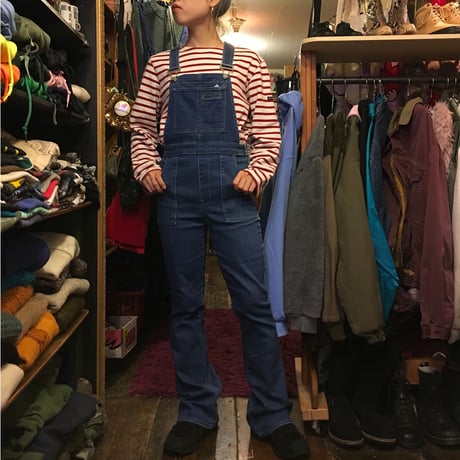 [USED] ピタッと形がきれい！Stretch DENIM Overall