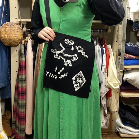 [I&ME]  I&ME×jouetie COTTONサコッシュ