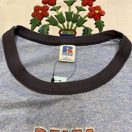 [USED] 80's RUSSELL リンガー Tee！