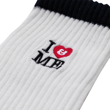[I&ME] I♡ME  Logo Socks