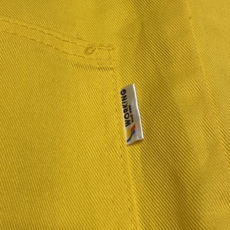 [USED] Euro WORK PANTS "YELLOW💛''