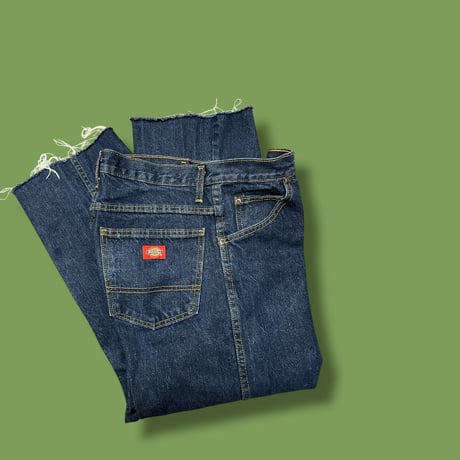 [USED] Dickies DENIM  W30 cutoff