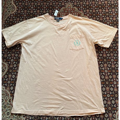 [USED] made in USA ラルフローレン PRINT ポケTee