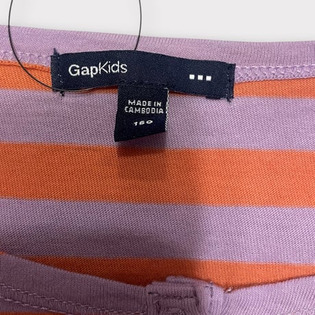 [USED] GAP kids ボーダーロンTee♡