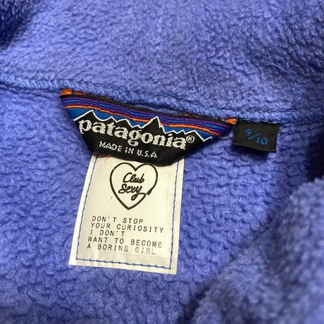 [くらぶセクシー]🌼Vintage"Patagonia"ZIPアップフリース🌼