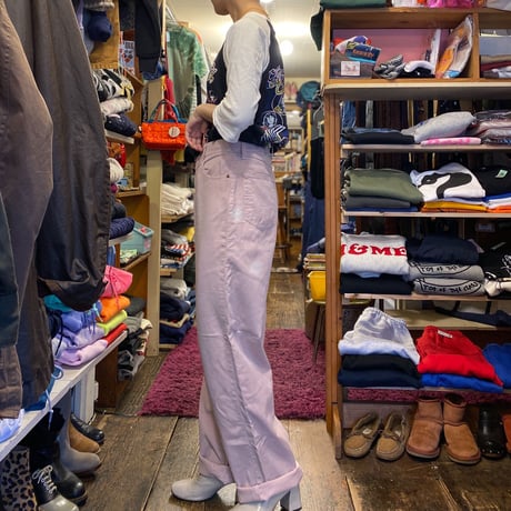 [USED] Levi's PINK テーパードPANTS🌸