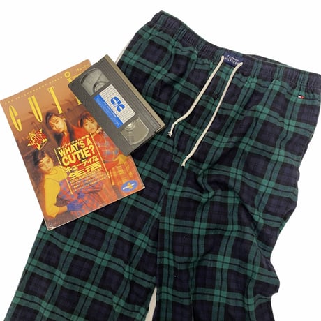 [USED] "TOMMY HILFIGER" パジャマPANTS💚