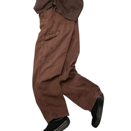 [USED] BROWN ペインターPANTS