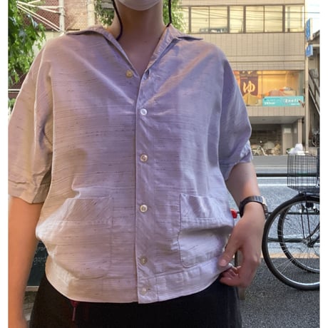 [USED]  60's  "PURITAN" VINTAGE 開襟シャツ