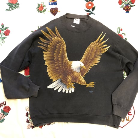 [USED] 80's 鷹プリ SWEAT