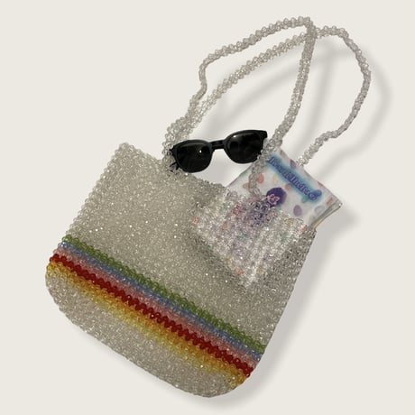 [USED]  クリアビーズBAG♡